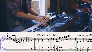 Hiatus Kaiyote - Borderline with my atoms (Piano Transcription)