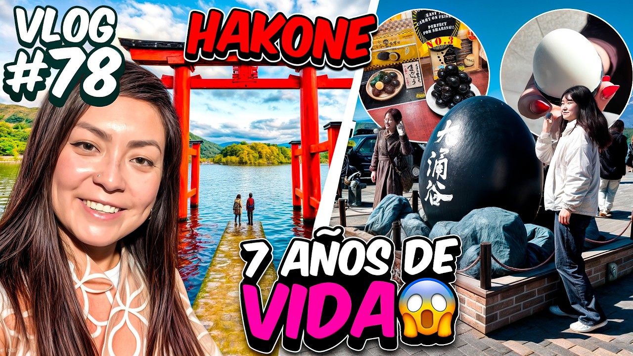 ¿Por qué Hakone es tan famoso? Teleférico, vistas y el huevo negro de 7 años