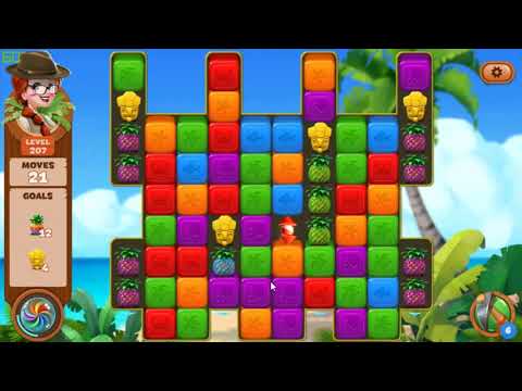 Lost Island Blast Adventure level 207