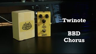 Video thumbnail for Twinote BBD Chorus by Cryptic Mask Guitar