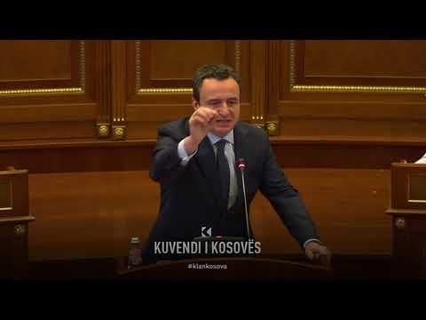 Fjalimi i plotë i Kurtit në Kuvend për situatën në Veri - 02.06.2023