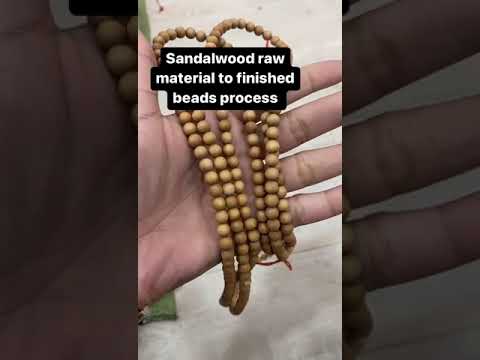Wood Craft Sandalwood Rosary Beads