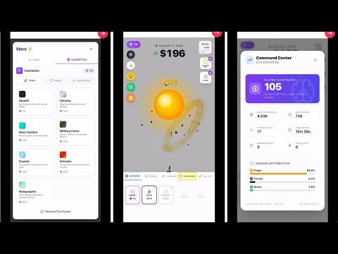 Idle Dot Shooter! (IOS Gameplay)