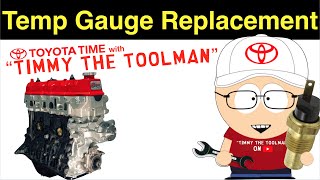 Toyota 22RE Coolant Temperature Sensor Replacement