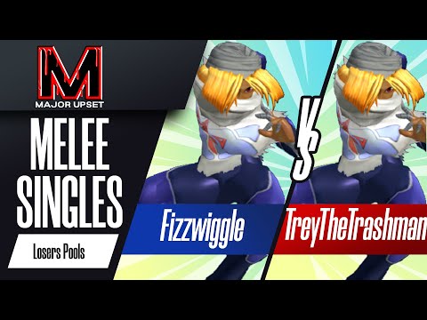 Fizzwiggle (Sheik) vs TreyTheTrashman (Sheik) - Melee Singles Losers Pools - MAJOR UPSET