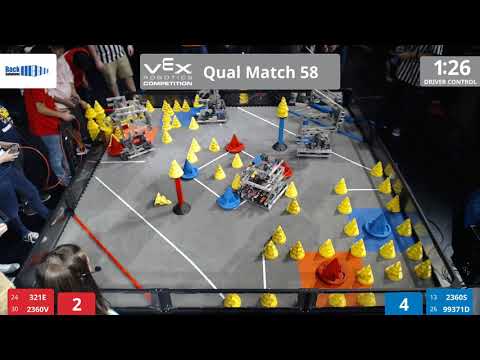 2017 Wildstang VEX Competition Match Q58