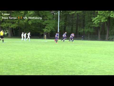 Halbfinale Bezirkspokal C-Junioren: Freie Turner - VfL Wolfsburg 2 (Tore)