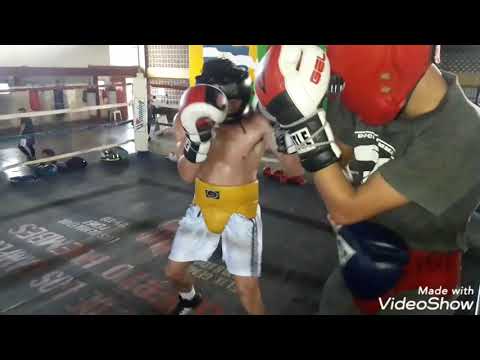 Jesús loaisiga sparring rene el gemelo Álvarado