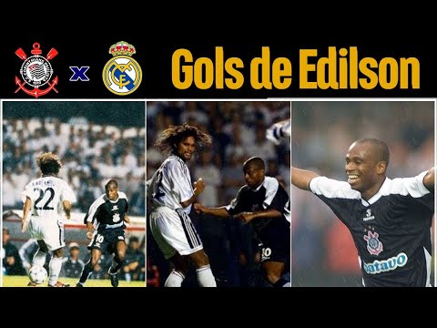 Corinthians 2x2 Real Madrid - Gols de Edilson
