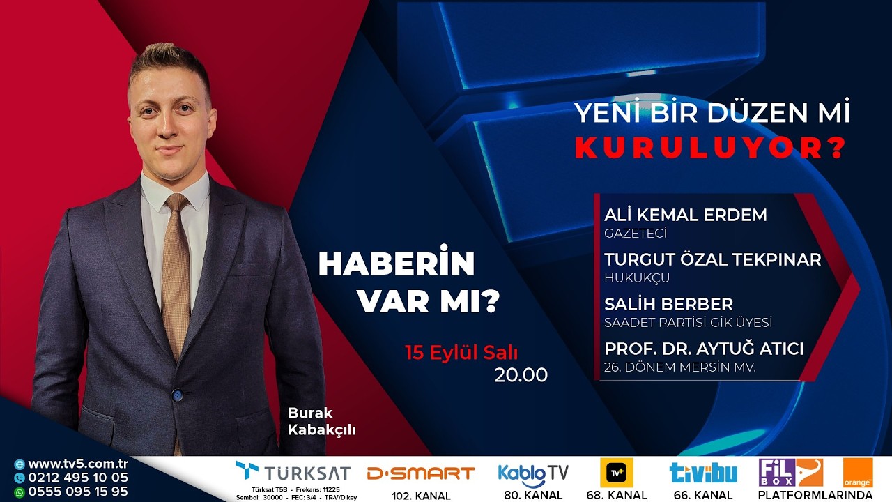 Haberin Var Mı? - 15.09.2026