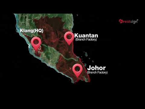 Satu Rakan Signage, 4 Kilang Di Seluruh Semenanjung Malaysia | Great Sign