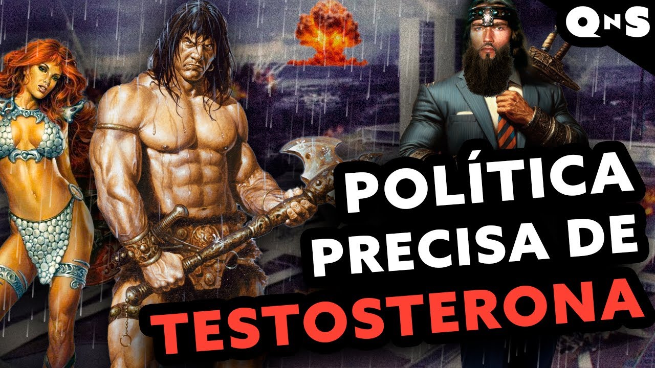 CHEGA DE POLÍTICA, CADÊ OS MACHOS DE VERDADE? Conan, o Bárbaro, pra presidente!