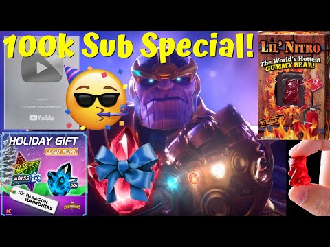 100K SUBSCRIBER SPECIAL LIVE-STREAM!! Worlds Hottest Gummy Bear! New Rank 4! Crystal Opening! - MCOC