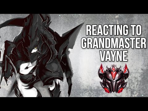 REACTING TO GRANDMASTER VAYNE (GentleCarry) - Fast,Insane, Kiting Machine | Vaysu