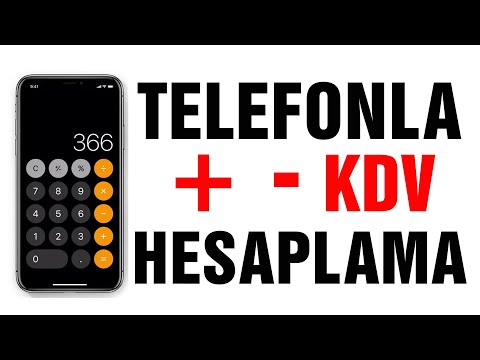 Telefonla YÜZDE HESAPLAMA Nasıl Yapılır KDV Dahil - Hariç