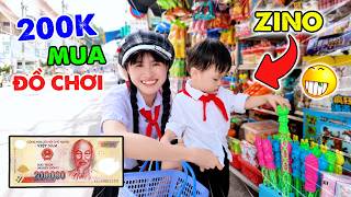 ZINO CẦM 200K MUA ĐỒ CHƠI TRƯỚC CỔNG TRƯỜNG | VÊ VÊ CHANNEL