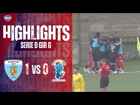 Calcio Serie D Gir. G - Sassari Calcio Latte Dolce-Costa Orientale Sarda 1-0 (Highlights)