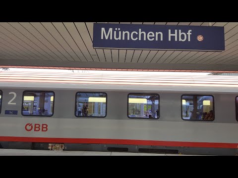 ÖBB-EuroCity in München Hbf: EC87 Venezia Santa Lucia