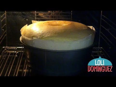 EL BIZCOCHO MÁS ALTO Y ESPONJOSO QUE HABRÁS HECHO JAMÁS - Paso a paso - Loli Domínguez