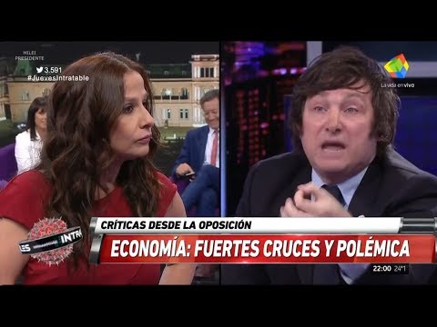 Milei liquida a una zurda cubana: "Si tanto te gusta Cuba, te pago el pasaje para q vuelvas"29/03/18