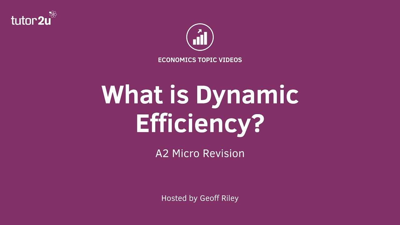 What is Dynamic Efficiency?