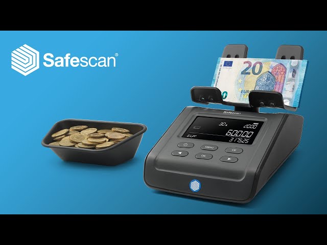 Safescan 6165 - マネーカウンター 紙幣硬貨両用 【公式通販】