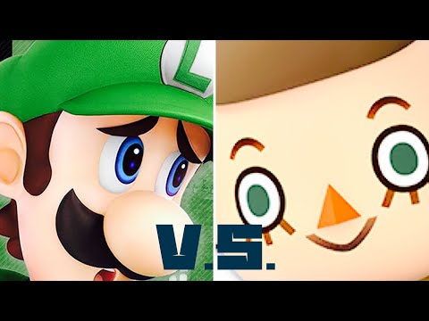 SUPER SMASH BROS ULTIMATE: LUIGI VS VILLAGER