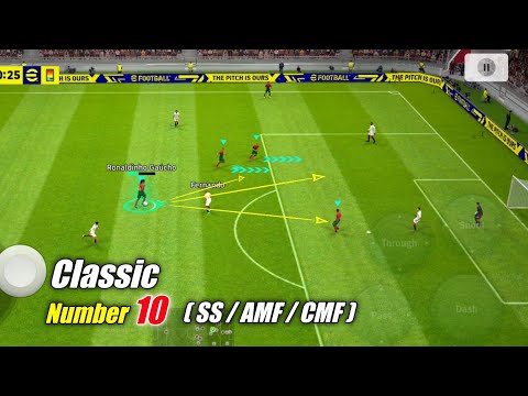 Hard to Know? Easy To Play 😍🔥 Classic Number 10 Playing Style Tutorial in eFootball 2023 Mobile ✨