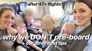 Tips you HAVEN'T Heard + MUST-HAVES on the Airplane ✈️ 👶 Flying with a Baby / Toddler