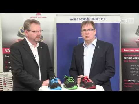 Fuß- und rückengerechte Berufs- und Sicherheitsschuhe