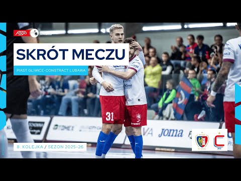 Piast Gliwice - Constract Lubawa 4:2 SKRÓT | 8. kolejka (2025/26)