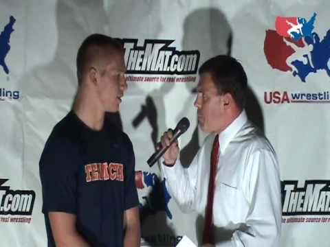 Cadet Greco-Roman 189 pound Champion Mitch Sliga of Indiana
