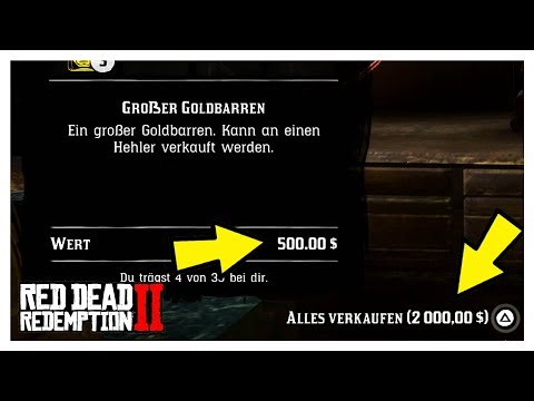 Red Dead Redemtion 2 | 2000 $ Bekommen | Schatzsuche Giftpfadschatz | Geld Tutorail