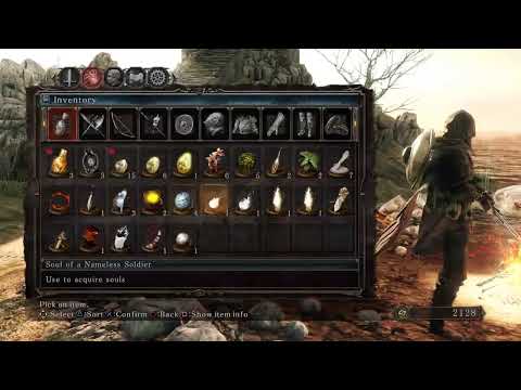 Dark Souls II - Longplay starting class as - Deprived