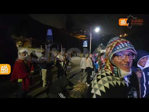 Paro Nacional Ecuador | Cerrada la vía Guaranda - Chimbo - San Miguel en la provincia de Bolívar