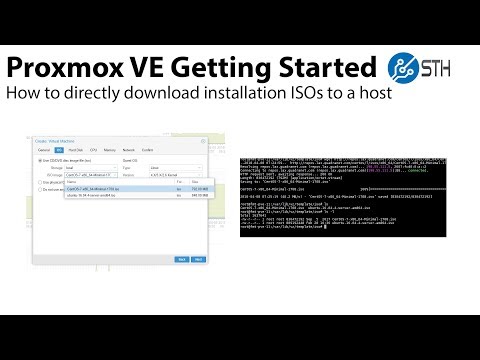 How to directly download an ISO to a Proxmox VE host...