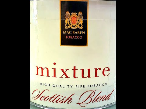 🇩🇪🇺🇸 Pfeife rauchen  |  Mac Baren »Mixture – Scottish Blend« Pipe Tobacco | Pfeifentabak