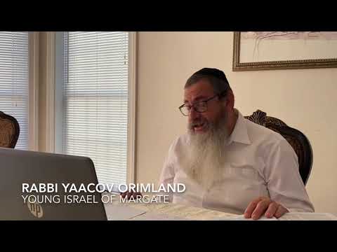 Virtual Tehillim (Psalms) Class Chapter 24 Part 2 - Rabbi Yaacov Orimland - Young Israel of Margate
