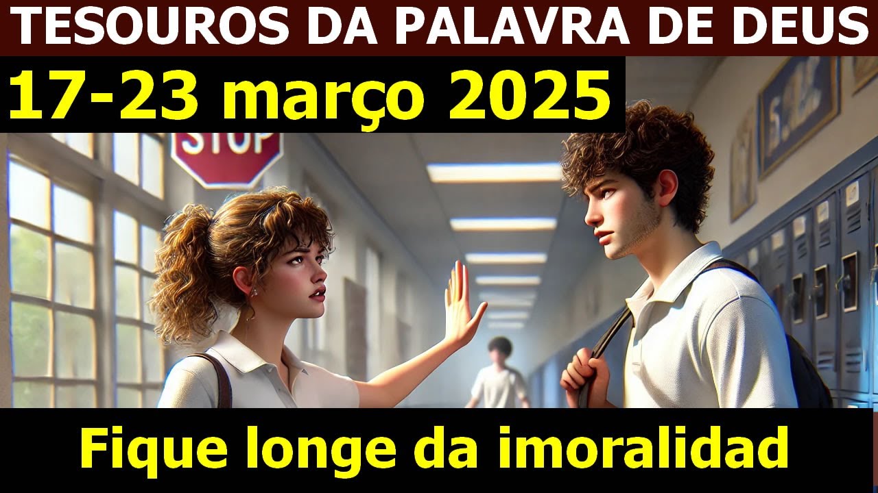 tesouros da palavra de deus 17-23 de março 2025 | Fique longe da imoralidade