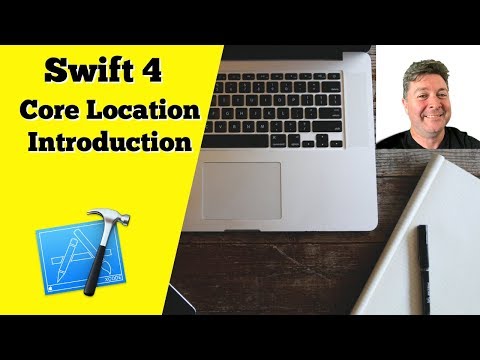 Swift 4: CoreLocation Introduction with MapKit for Xcode 9 and iOS 11. A Great Way to Learn Swift!