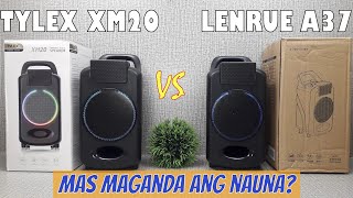 TYLEX and LENRUE Side By Side Comparison | XM20 vs A37 Bluetooth Speaker Review