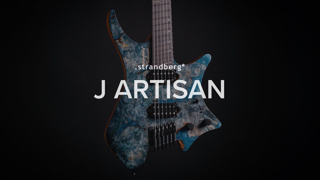 Strandberg Boden J Artisan 6 Maple Burl Azul Burst Premium