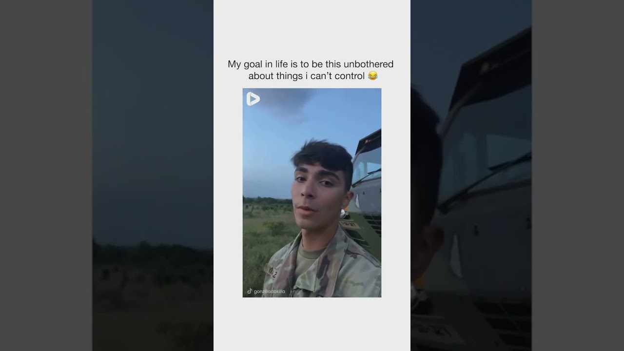 Man is unbothered meme