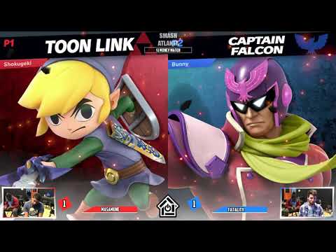 Smash Atlanta Arcadian 2019 - Masamune(Toon Link) VS Fatality(Falcon) - $1 Money Match