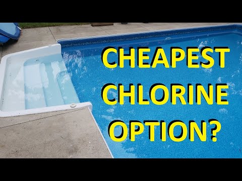 What Is The Cheapest Chlorine Option For Pools?