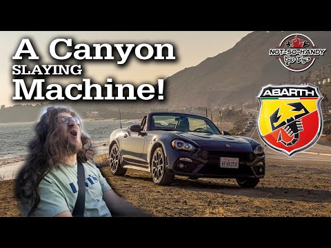 Fiat 124 Spider ABARTH - Review (Exhaust, Handling, Interior)