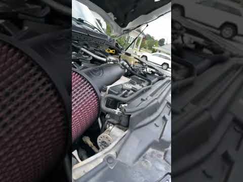 6.7 powerstroke straight pipe S&B intake, 4” BDS Lift with Fox shocks