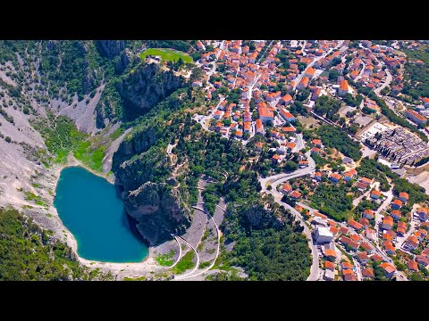 Imotski Croatia 4K Blue Lake and Red Lake Walking Tour 2025