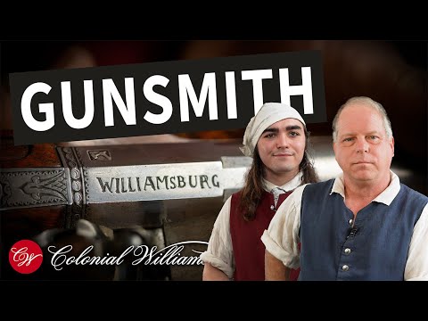 The 18th-Century Gunsmith at Colonial Williamsburg