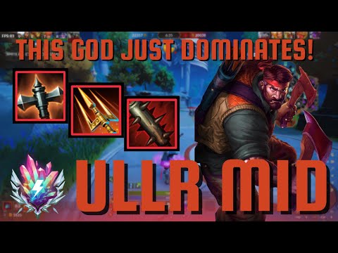 THIS GOD JUST DOMINATES - Ullr Mid Smite 2 Gameplay